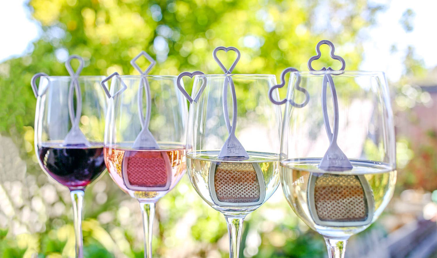 Original, bold and brilliant Silver Wine Wand