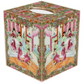 TB6825-Rose Medallion on People Tissue Box Cover