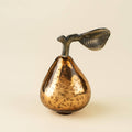 Decorative Glass Pear, Bronze