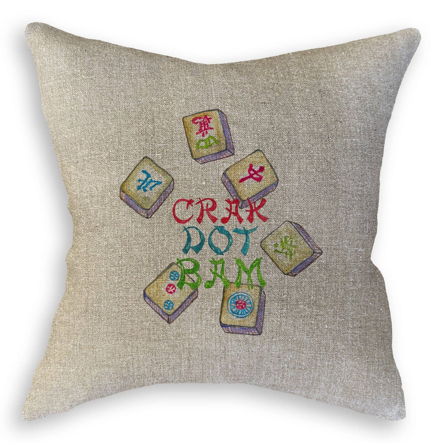 Colorful Mahjong Tiles