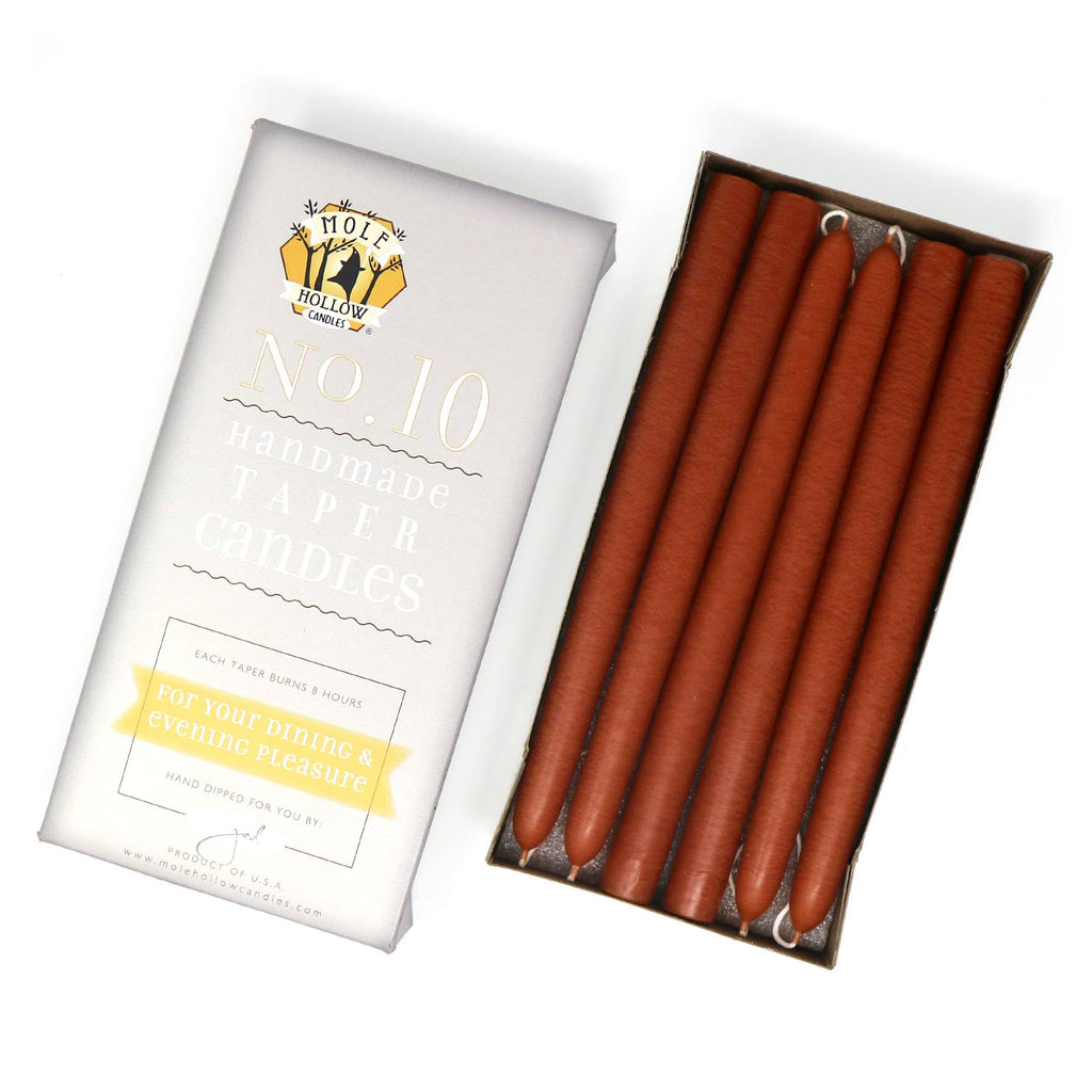 10" Taper Candles - Choose from 39 colors!