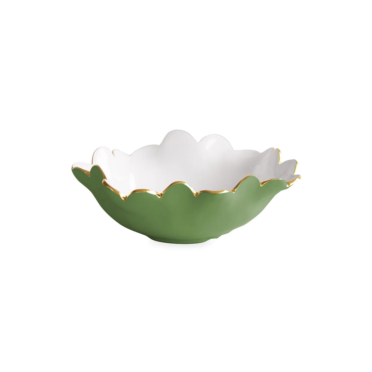 Encanto Colette Mini Bowl (Leaf Green and White)