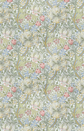 Morris Golden Lily Floral Pastel Hand Towel