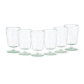 Set 6 Recycled wine glass, Grey