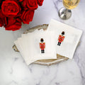 Nutcracker 2025 Cocktail Napkin Set, White (Multi)