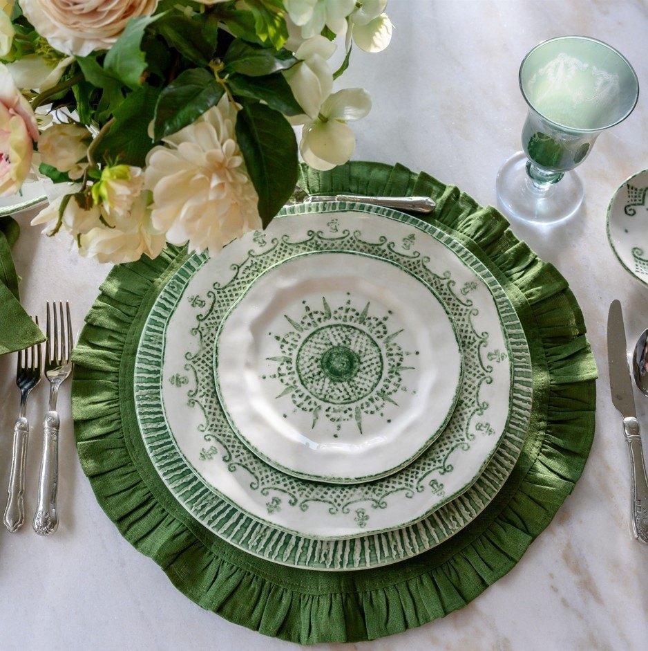 Salad/Dessert Plate, Green