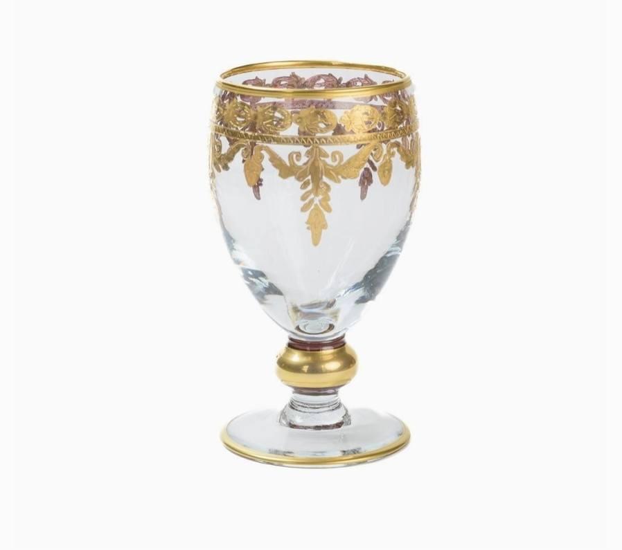 Gold Water Goblet