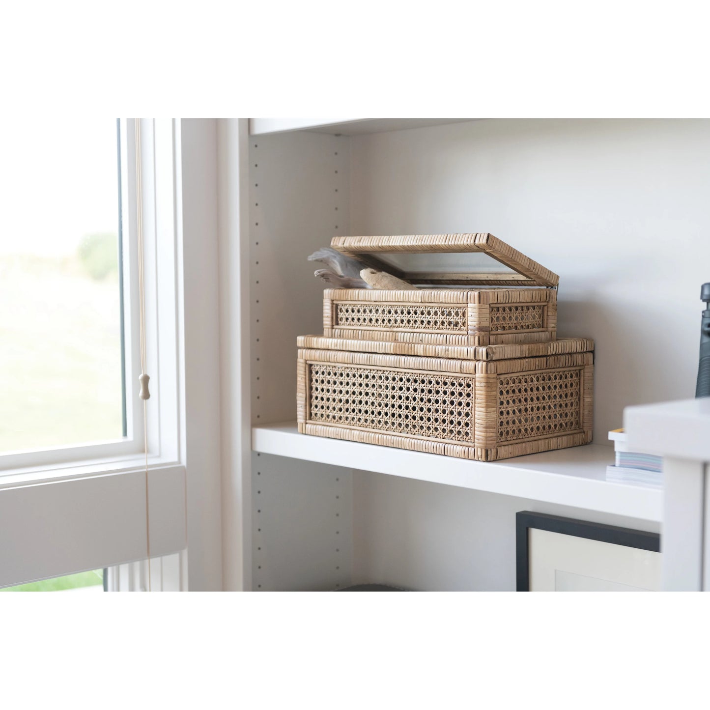 Rattan Display Boxes