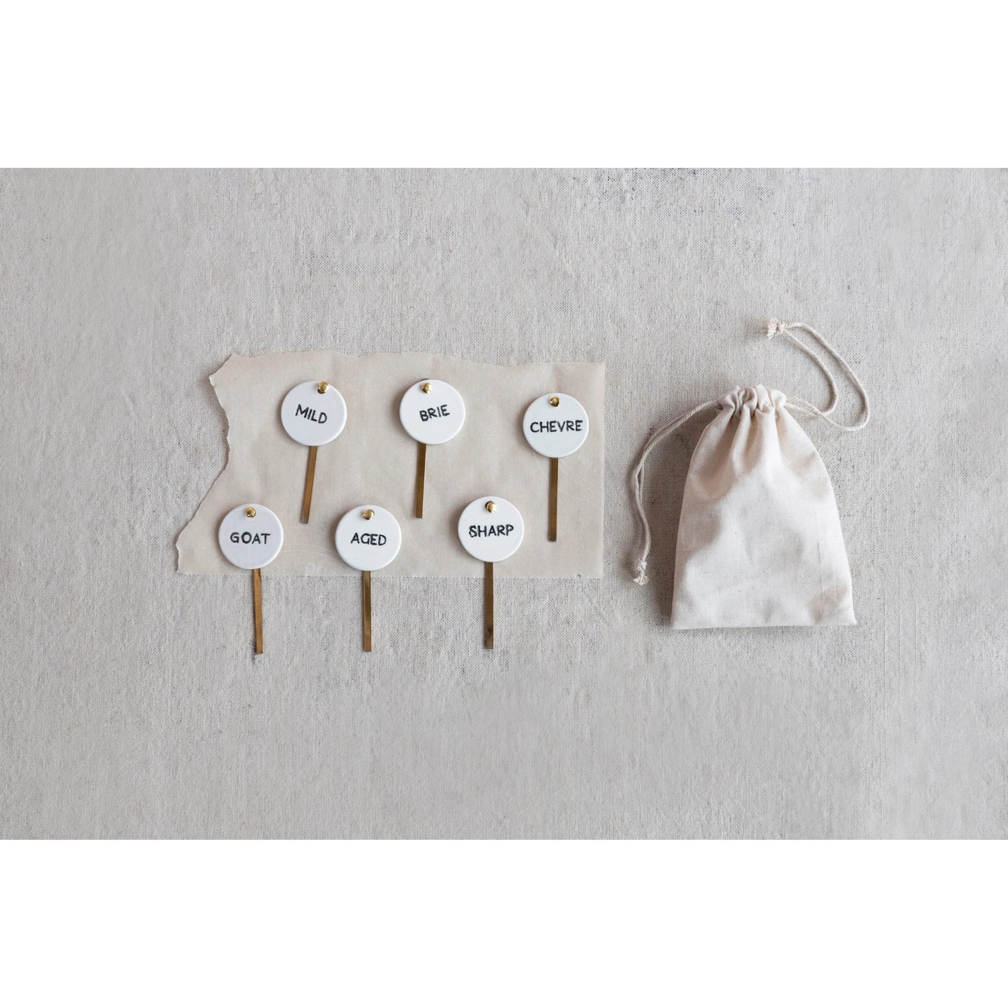 Stainless Steele Cheese Marker Set